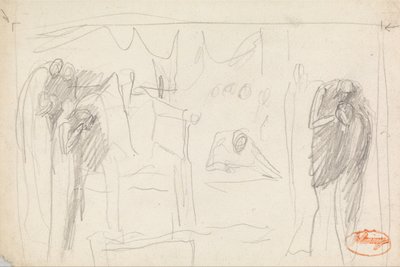 Figure Composition Study 45 by George Romney